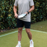 Athletic Short - Heather Black - Retro Duck Camo Liner