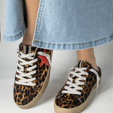 Polka Shu Shop Leopard Sneakers
