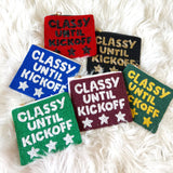 CLASSY UNTIL KICKOFF COINPURSE