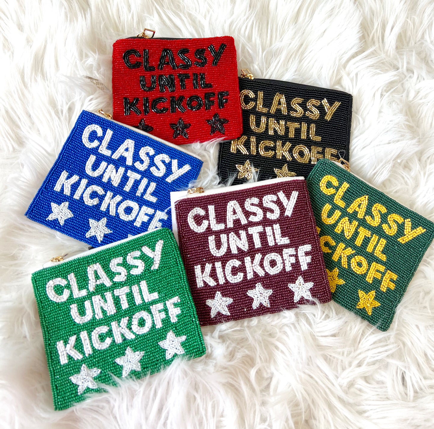 CLASSY UNTIL KICKOFF COINPURSE