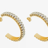 Large Dimond Hoops - Chan Sutt