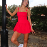 Red Bubble Athletic Skort Dress