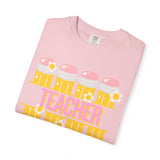 Teacher Pencil & Apple Graphic T-Shirt | Cute Back-to-School Gift for Educators