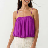 Bubble Tube Top: Hot Pink / S