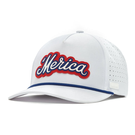 MERICA PERFORMANCE GOLD SNAPBACK ROPE HAT