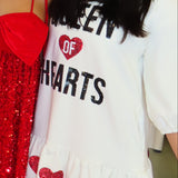 QUEEN OF HEARTS FLARE DRESS