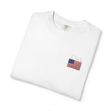 VINTAGE EMBROIDERED USA T SHIRT | UNISEX
