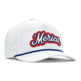 MERICA PERFORMANCE GOLD SNAPBACK ROPE HAT