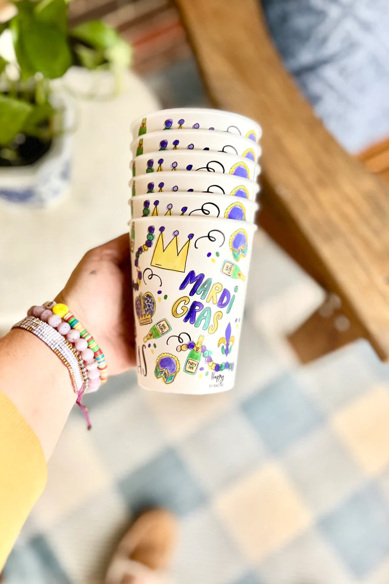 MARDI GRAS CUPS