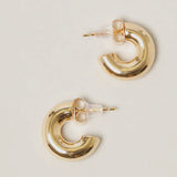 XXS SILVER 14K GOLD DIPPED POST EARRINGS