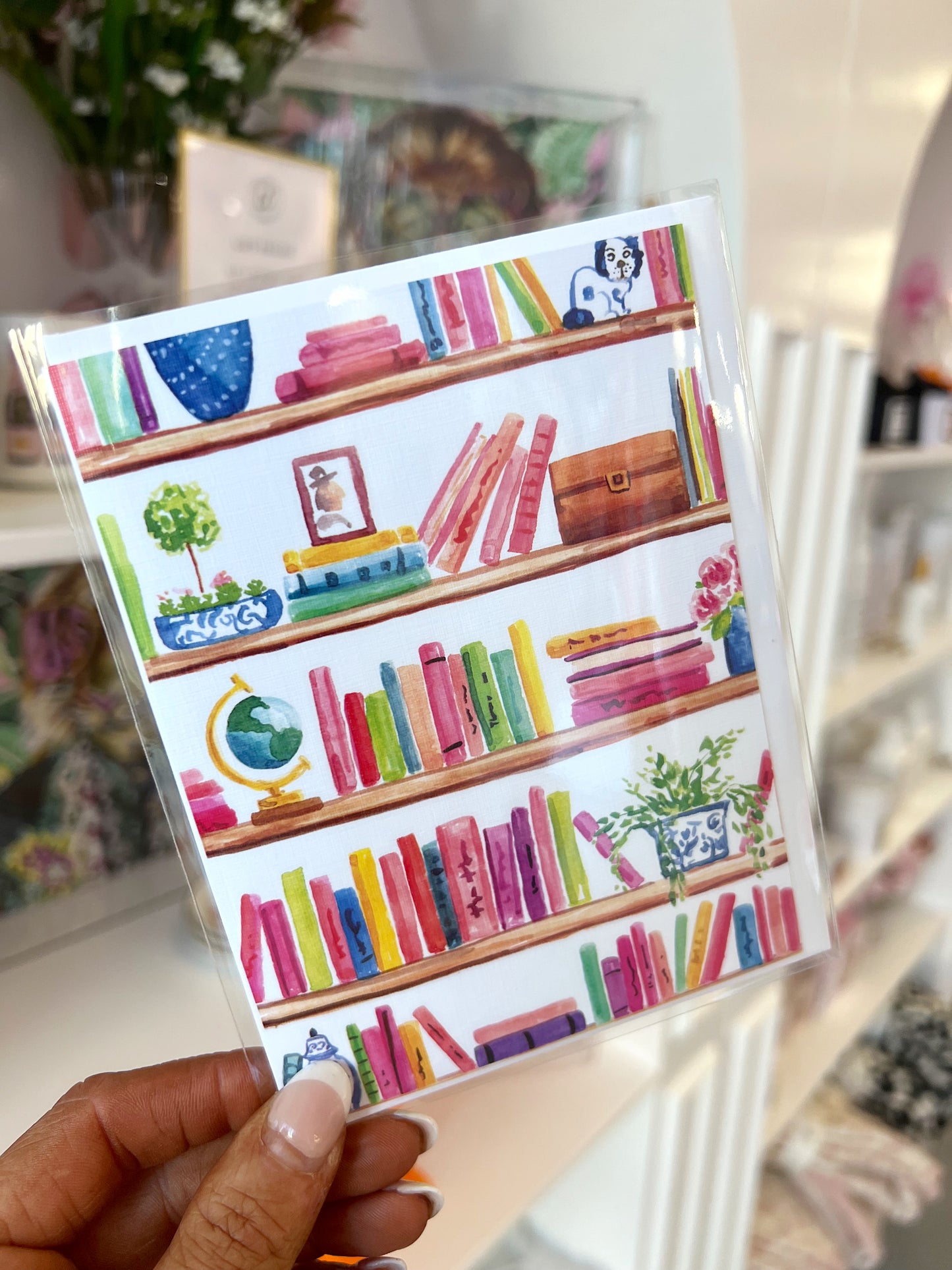 BOOK SHELF CARD