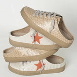 Polka Taupe Snake Shu Shop Sneakers