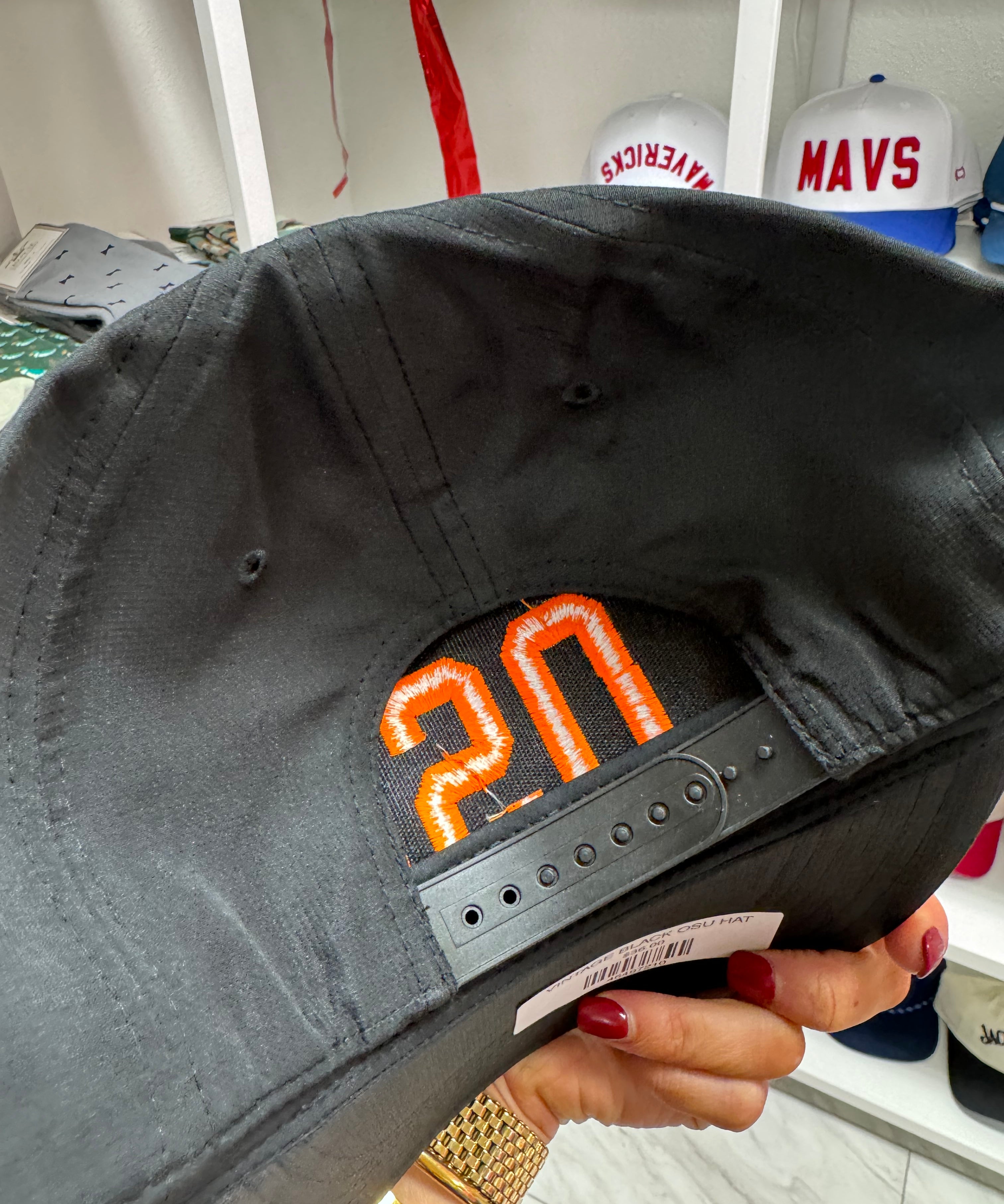 VINTAGE BLACK OSU HAT