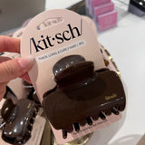 CHOCOLATE PUFFY CLAW CLIP