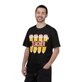 Teacher Pencil & Apple Graphic T-Shirt | Cute Back-to-School Gift for Educators