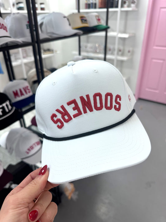 VINTAGE SOONERS UPSIDE DOWN HAT