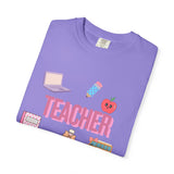 Teacher Icons T-Shirt | Cute School Staff Gift