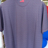 Horn Legend Mosaic US Flag Navy Polo