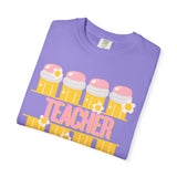 Teacher Pencil & Apple Graphic T-Shirt | Cute Back-to-School Gift for Educators