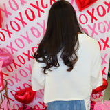 Ivory Button Up Cardigan