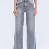 VERVET HIGH RISE FULL LENGTH GREY JEANS