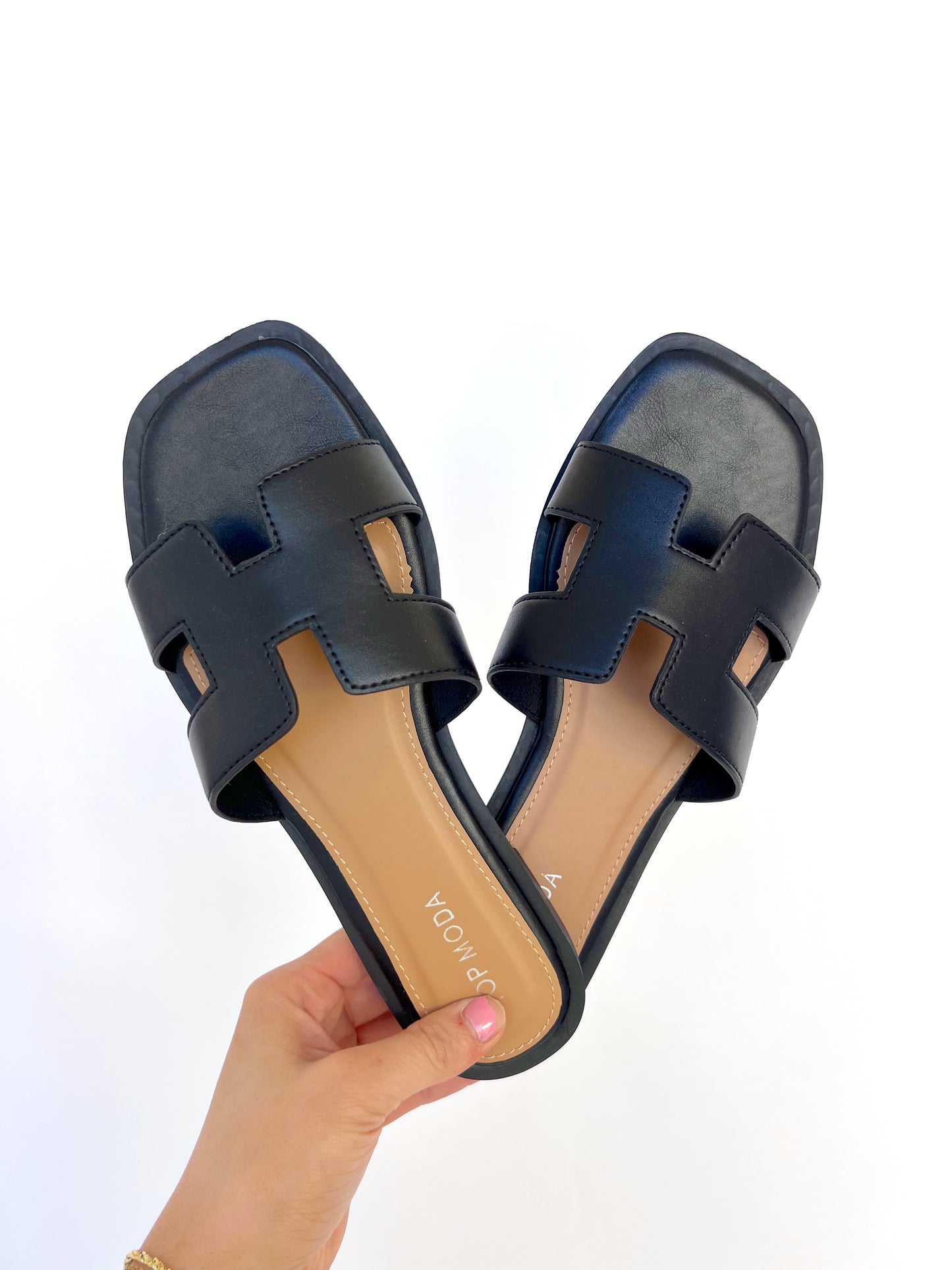 ADELLE BLACK SANDALS