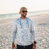 Performance Hoodie - White Camo