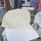 Bride White Tucker Hat