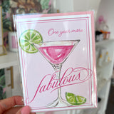 ONE YEAR MORE FABULOUS COSMOPOLITAN CARD