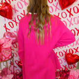 Pink Cardigan w/ Pockets