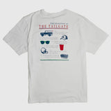 WHITE TAILGATE TEE