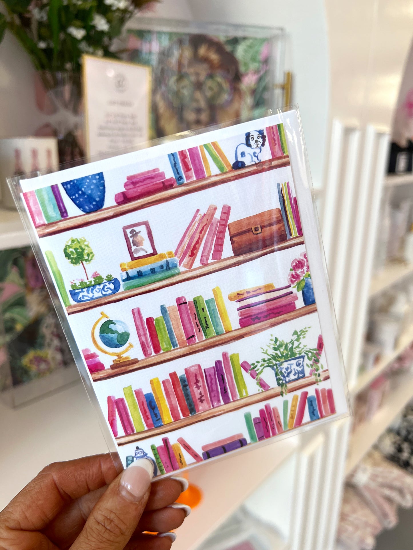 BOOK SHELF CARD