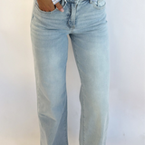 VERVET HIGH RISE FULL LENGTH WIDE LEG JEANS