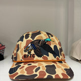 Flying Mallard - Woodland Camo Hat