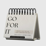 GO FOR IT INSPIRATIONAL PERPETUAL CALENDAR