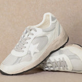 MAJOR, IVORY STAR SNEAKERS