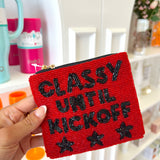 CLASSY UNTIL KICKOFF COINPURSE