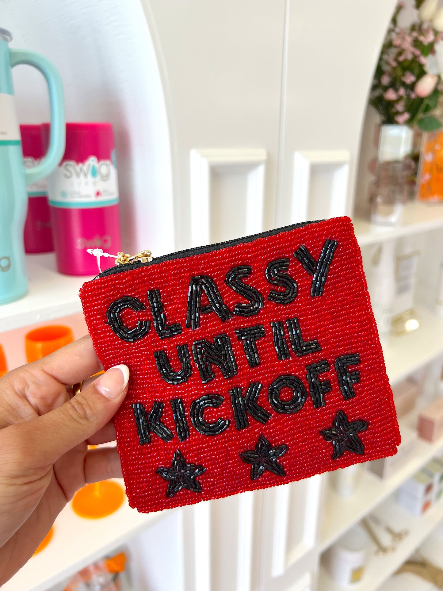 CLASSY UNTIL KICKOFF COINPURSE