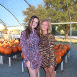 ANIMAL PRINT SEUEDE SET