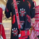 WRECK'EM BEADED BAG STRAP