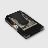 GRID WALLET - BLACK ALUMINUM