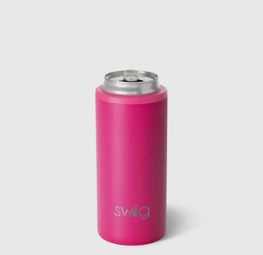 SWIG HOT PINK SKINNY CAN COOLER