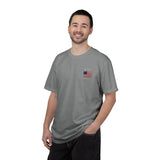 VINTAGE EMBROIDERED USA T SHIRT | UNISEX