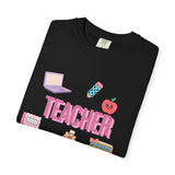 Teacher Icons T-Shirt | Cute School Staff Gift