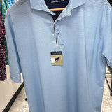 HL 2055 BLUE PERFORMANCE POLO