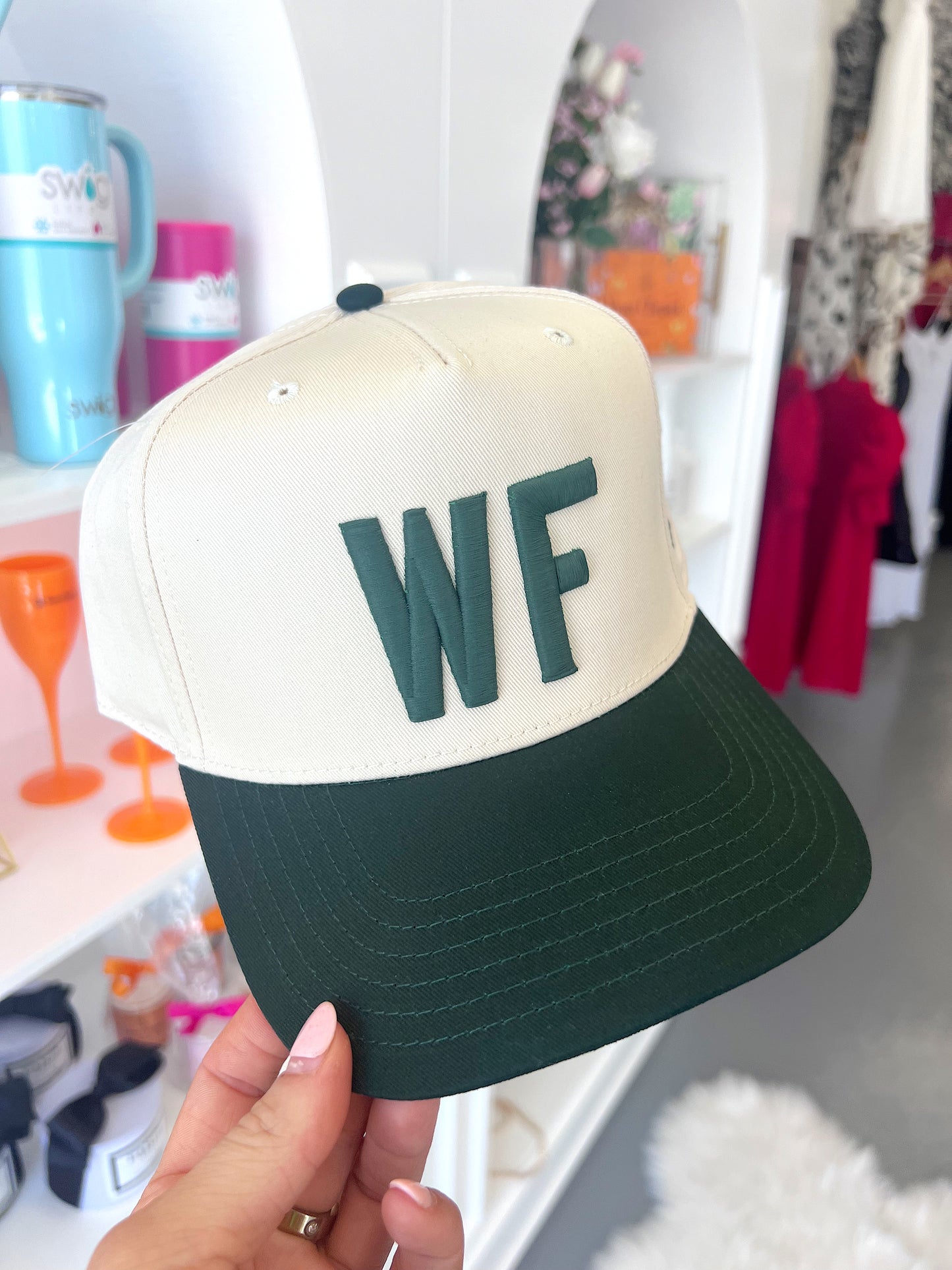 VINTAGE WF GREEN HAT