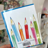 COLORFUL PENCILS THANK YOU CARD