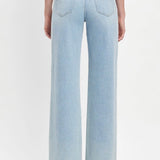 VERVET HIGH RISE FULL LENGTH LIGHT WASH JEANS