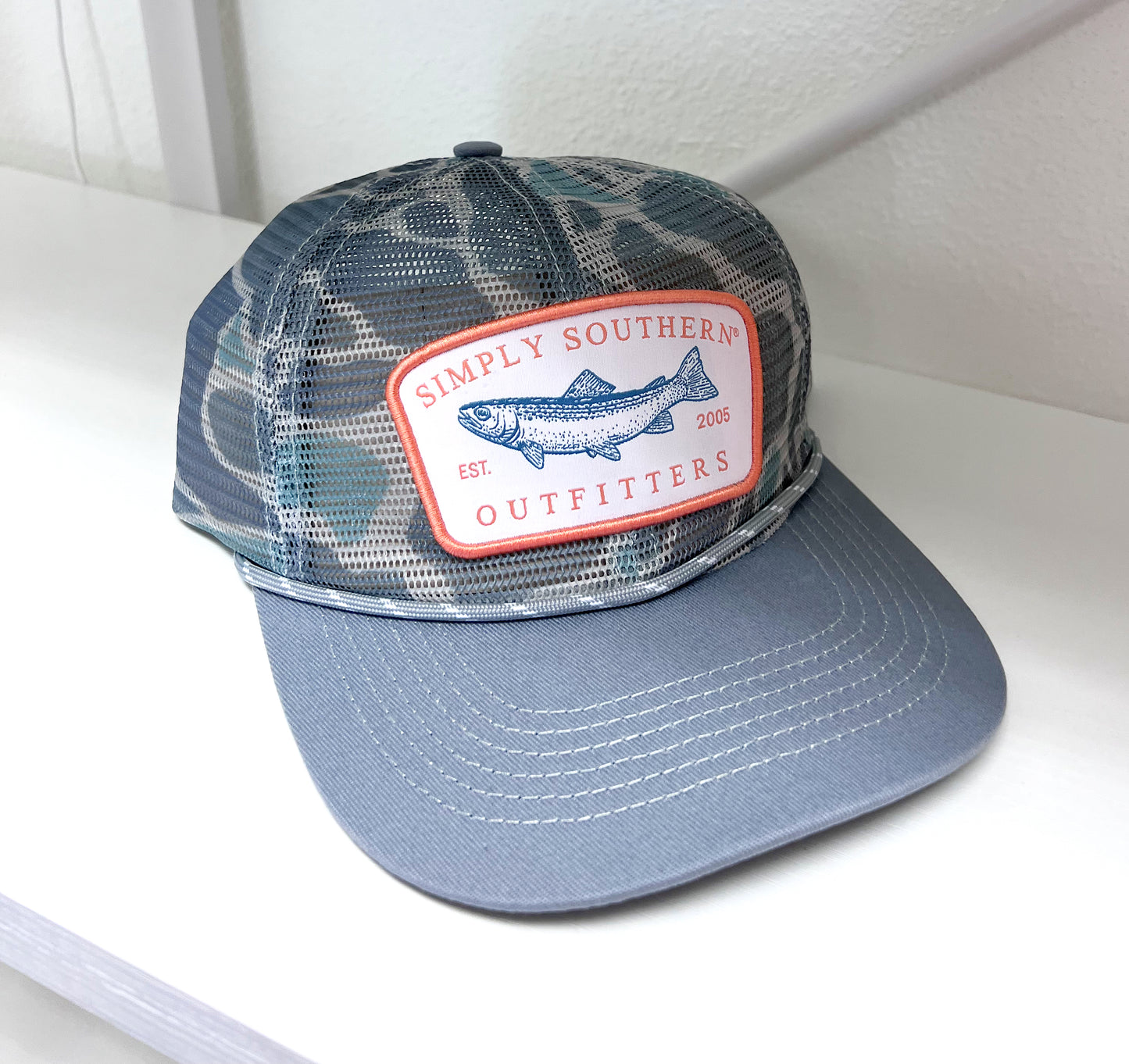 SIMPLY SOUTHERN CAMO FISH HAT