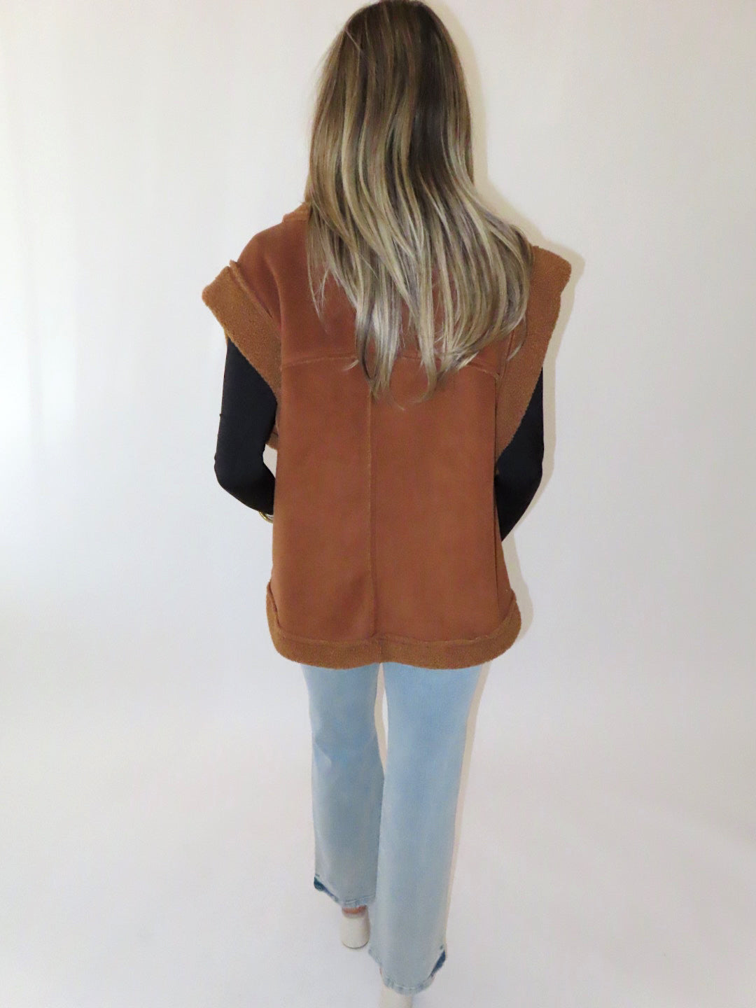 CAMEL SHERPA POCKET VEST